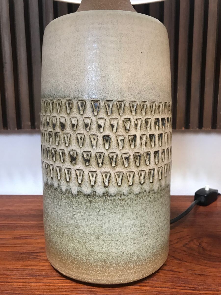 Ceramic Table Lamp from Søholm Stoneware, 1960s