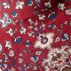 Antique handmade wool Malayer rug 4.9' x 8.6' circa 1920s - 1C1285