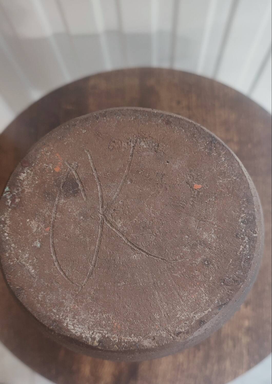 Pichet , cruche en grès signée CK céramique vintage 1960-1970