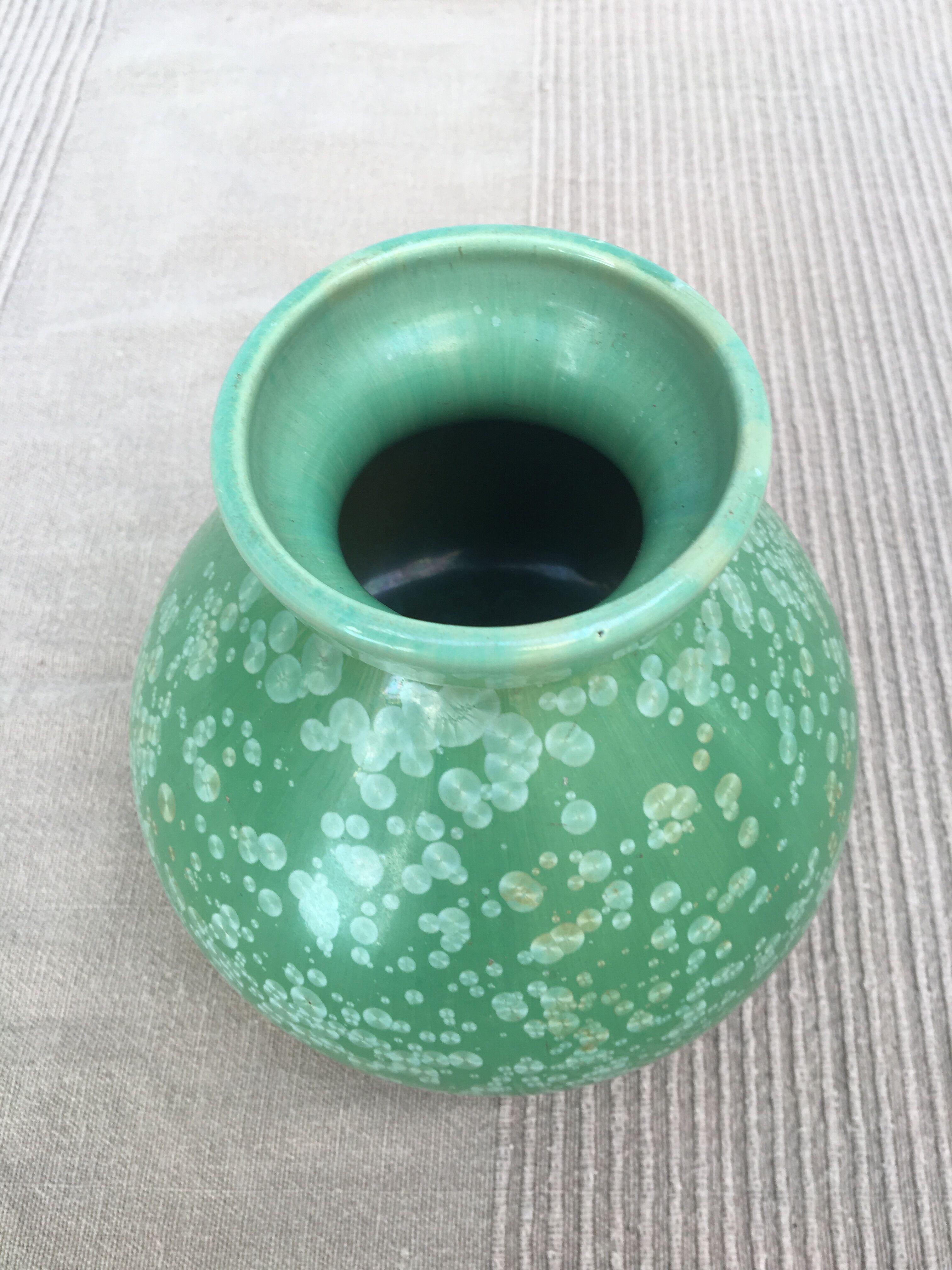 Vase céramique sarguemines vintage
