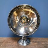 Nickel-plated old heater lamp from Germany, 1920s