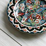 Assiette en céramique émaillée