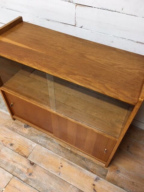 Buffet vitré portes coulissantes 1960