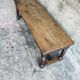 Banc pieds tournés