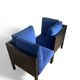 Pair of Sity armchairs by Antonio Citterio for B&B Italia, 1980s