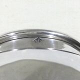 Crystal and silver toilet bottle Saglier Frères