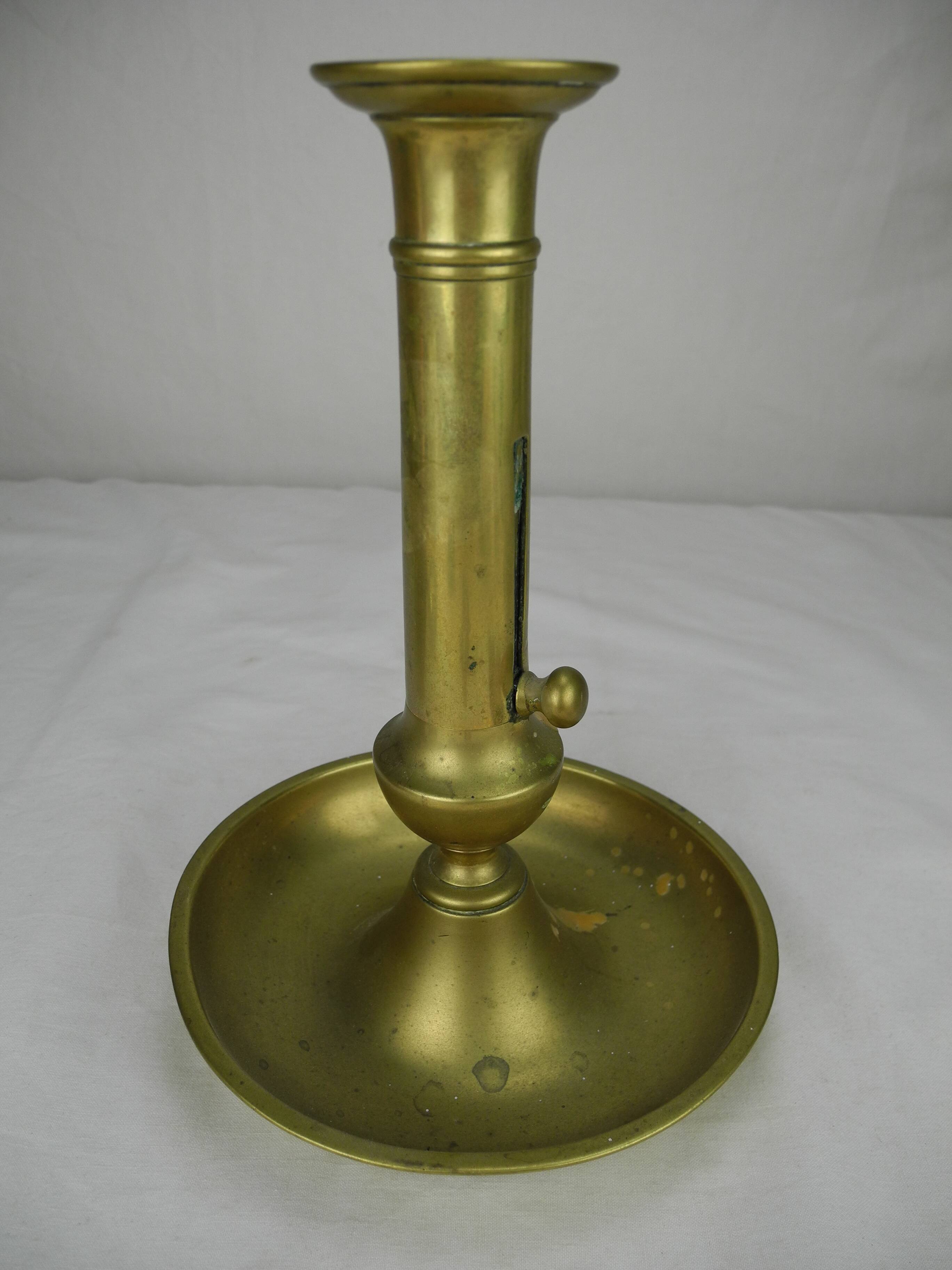 old candlestick brass candle holder vintage decor brass candlestick