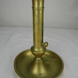 ancien chandelier bougeoir laiton déco vintage brass candlestick