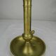 ancien chandelier bougeoir laiton déco vintage brass candlestick