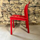 3 chaises 4870 par Anna Castelli Ferrieri pour Kartell