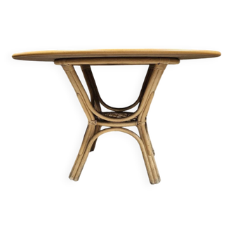 Table bambou vintage 1980"