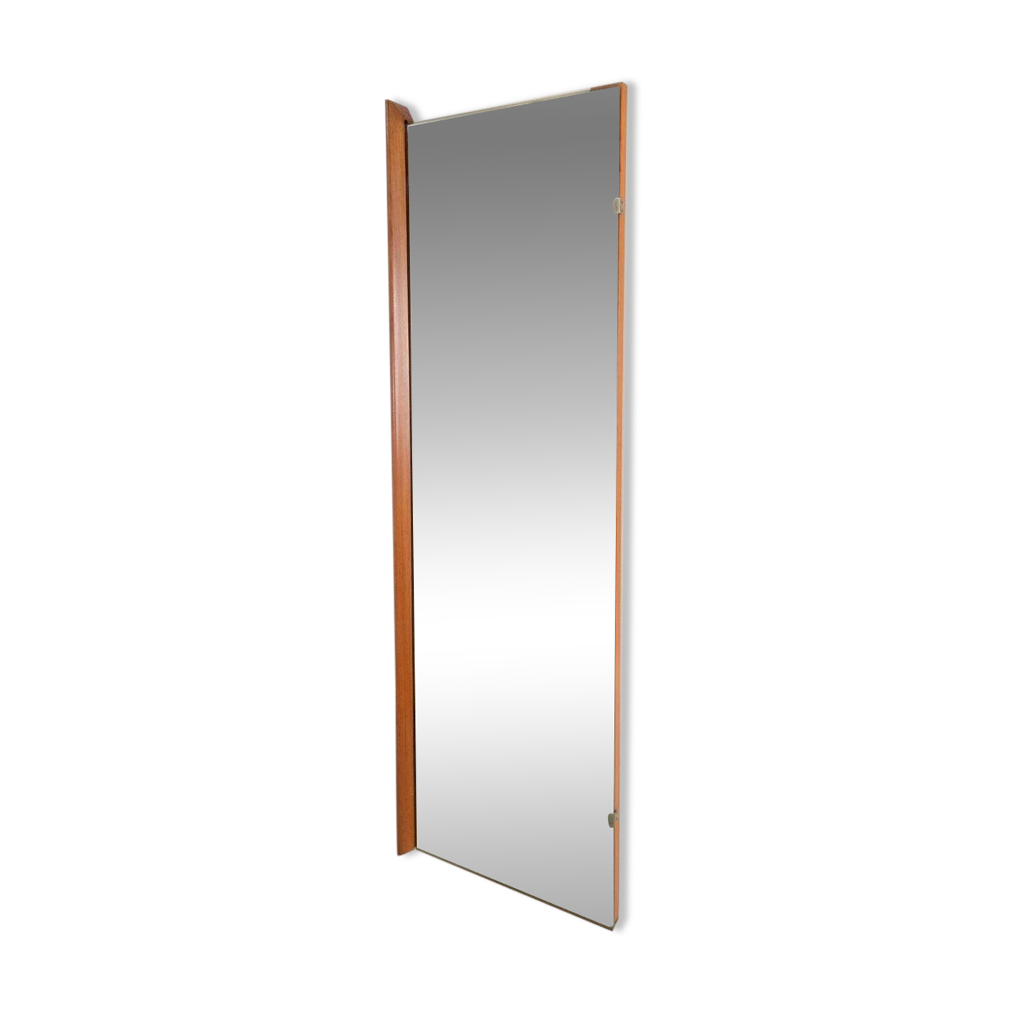 Mid-Century Scandinavian Rectangular Teak Mirror from Webe, 1960s