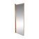 Mid-Century Scandinavian Rectangular Teak Mirror from Webe, 1960s