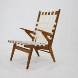 1960s Oak Armchair by Krásna Jizba, Czechoslovakia