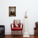 Portrait man 1930 in gold frame