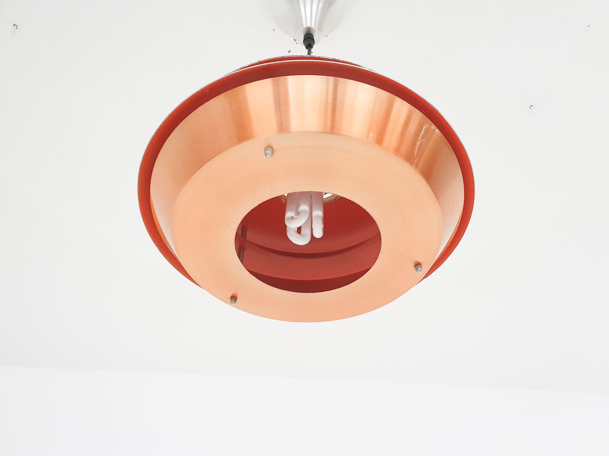 Suspension Carl Thore pour granhaga lights Suède années 1960