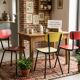 Set of 3 vintage Formica chairs