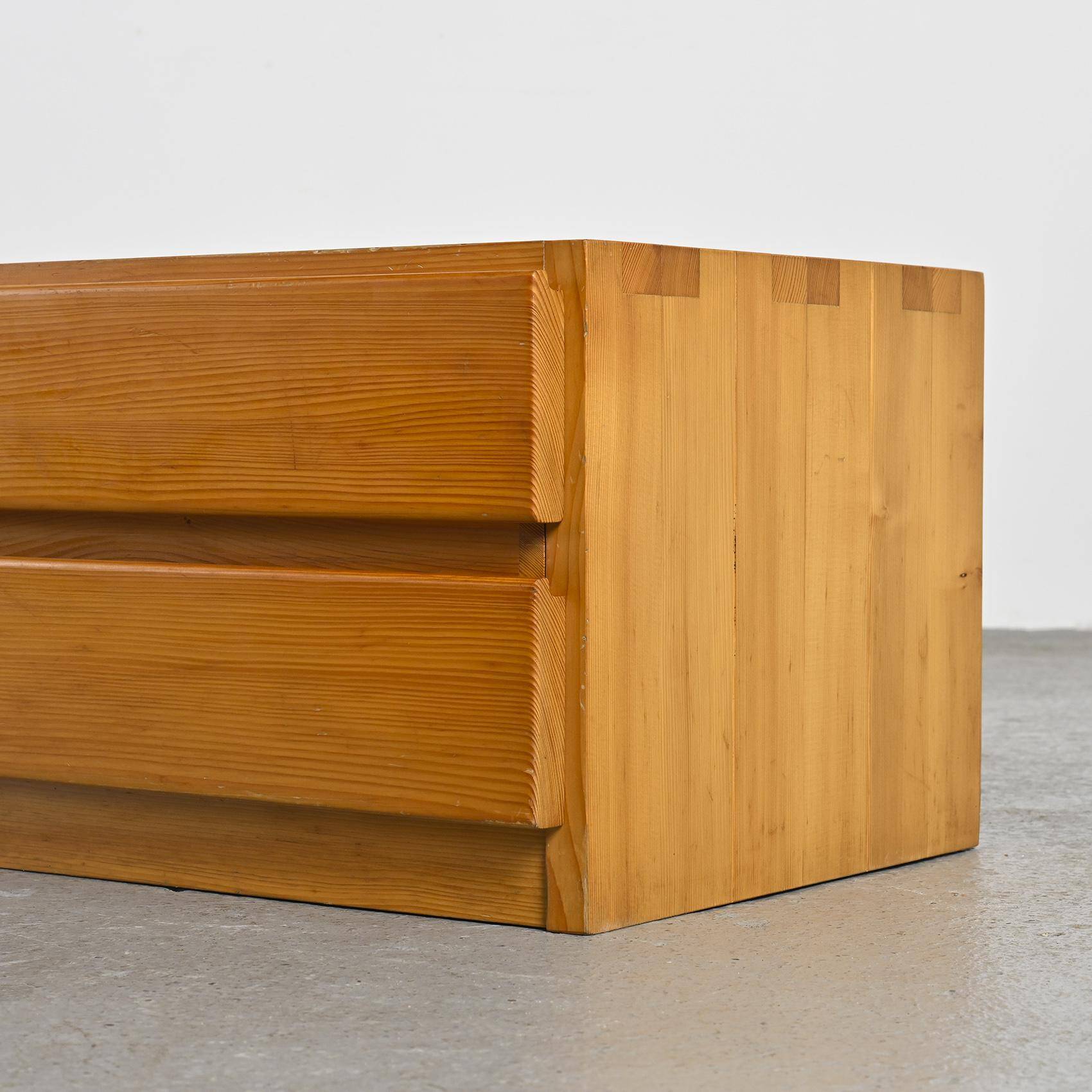 Pair of bedside tables by Maison Regain, 1970s