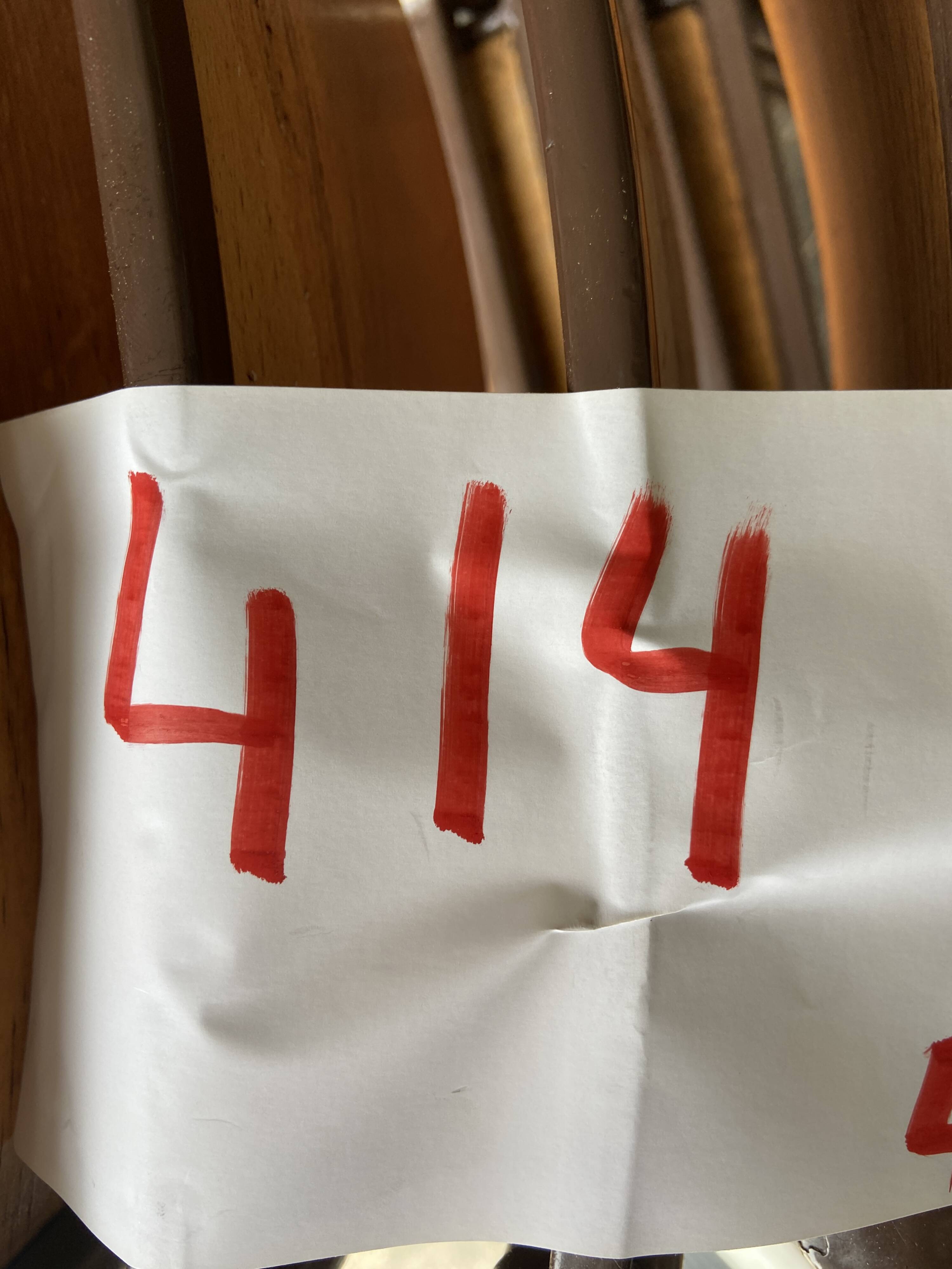 4 vintage school chairs