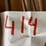 4 vintage school chairs