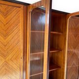 Armoire/bibliothèque en bois, années 1950/60