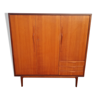 Vintage Scandinavian teak wardrobe