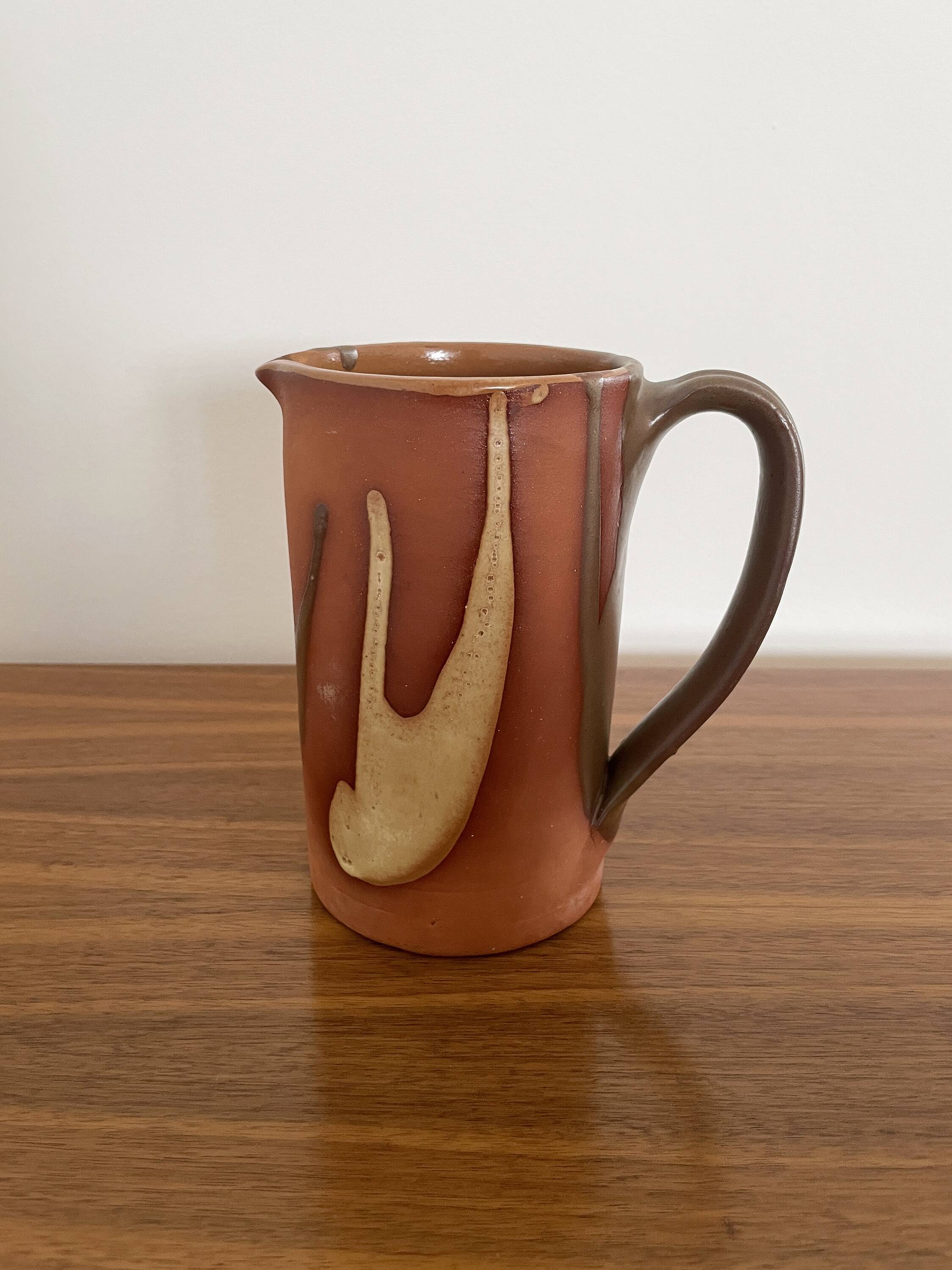 Vintage ceramic pitcher from Studio Janah
