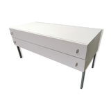 Bedside chest of drawers vintage design 1970