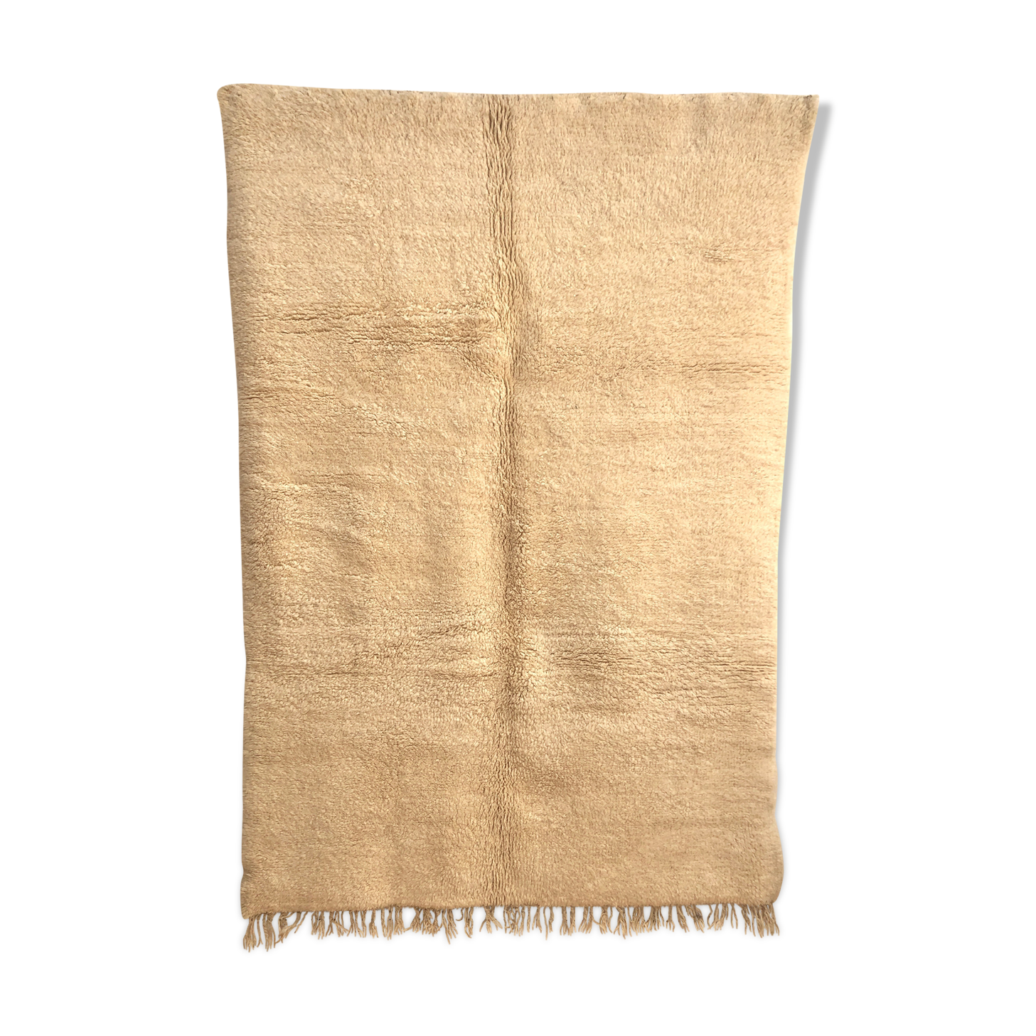 Moroccan Berber carpet Beni Ouarain un motifless 2,46x1.67m