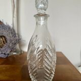 Ancienne carafe en cristal d’arques