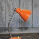 Aluminor table lamp, orange bedside lamp, desk lamp, art lamp