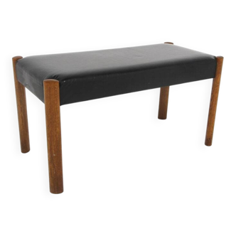 Scandinavian oak stool, Sweden, 1950