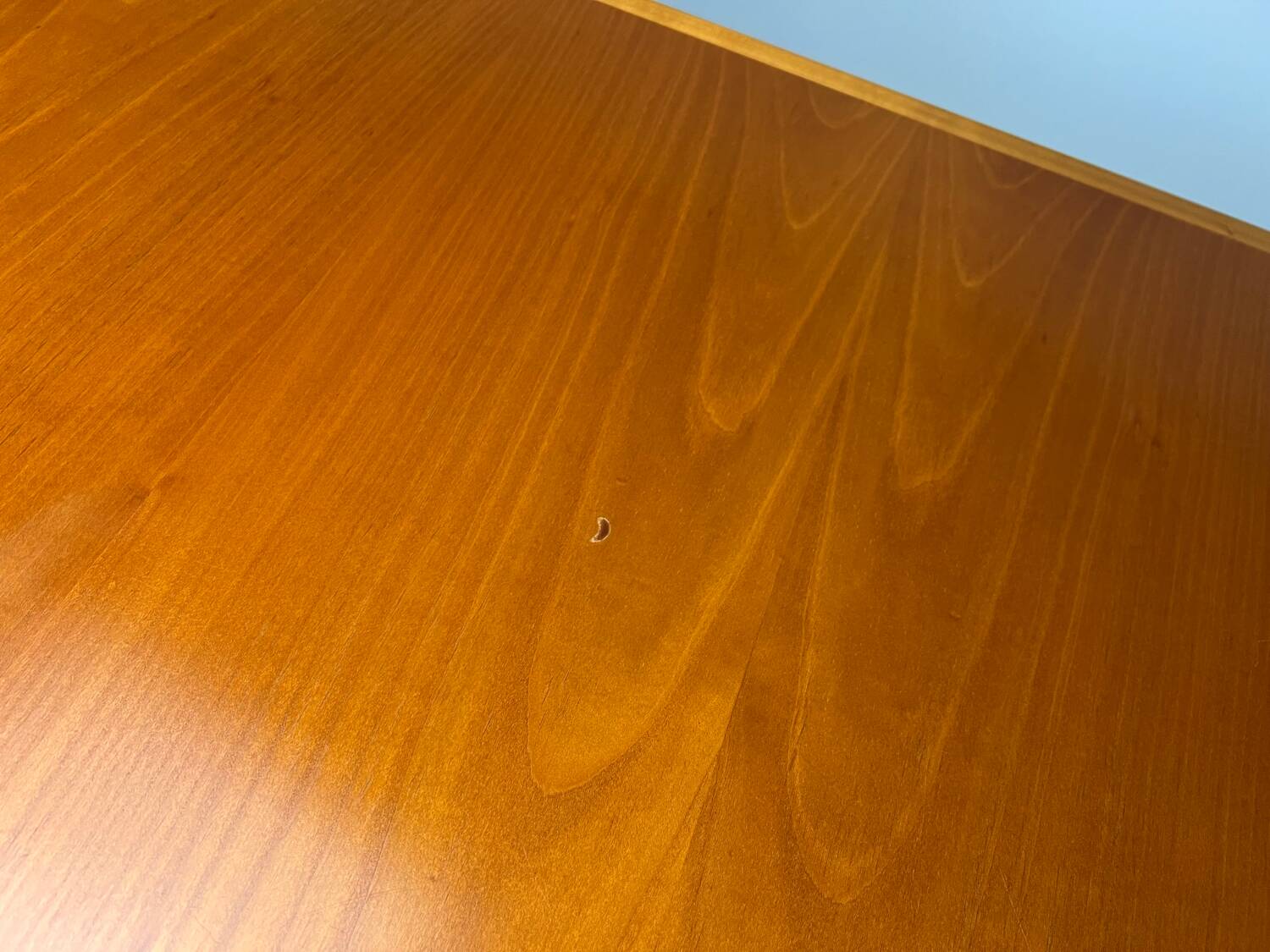 Vintage Cherrywood Dining Table Extendable 1960s Mid-Century