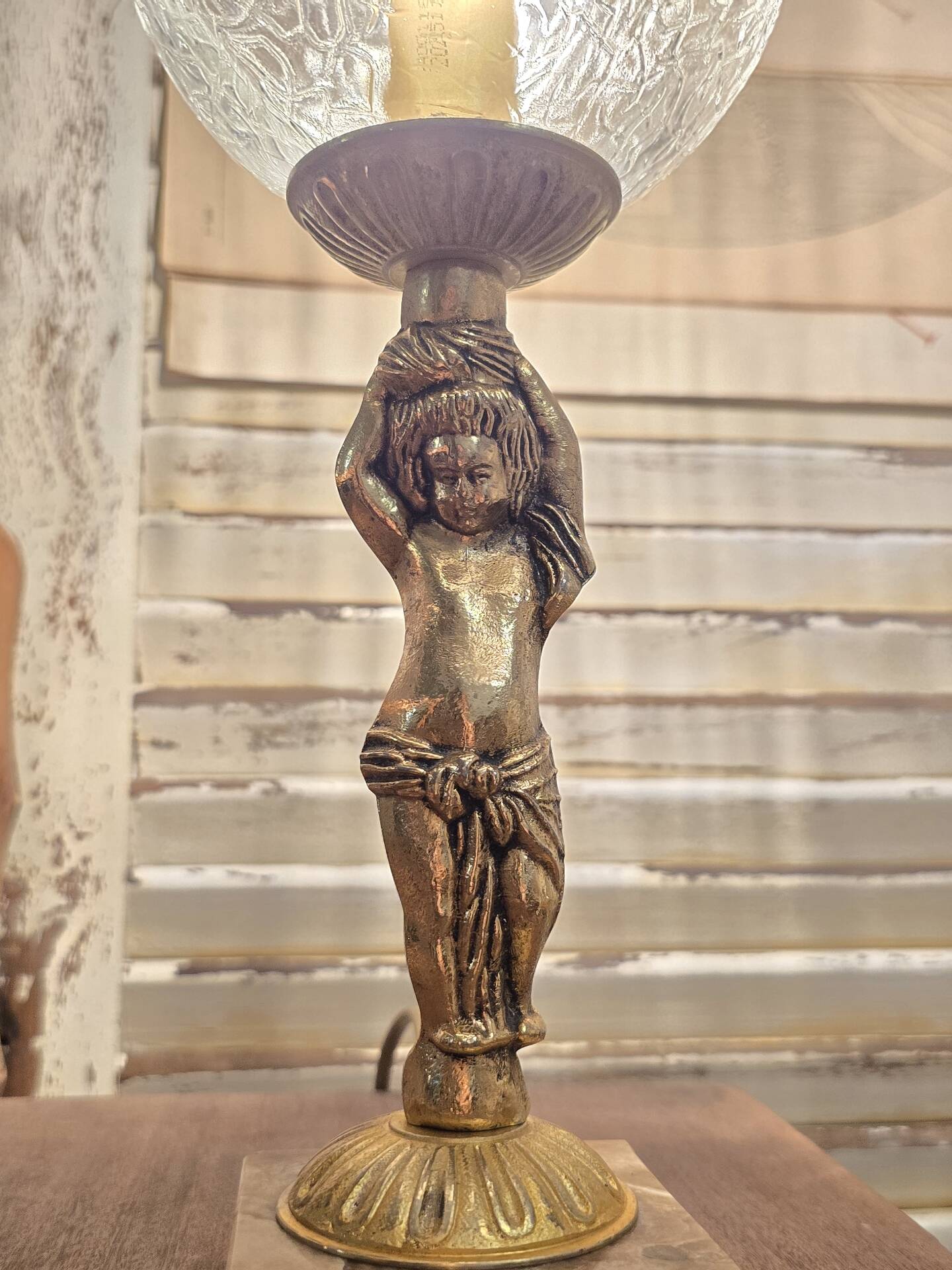 Cherub lamp reimagined