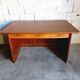 Bureau de direction vintage en bois et teck années 50/60