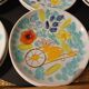 12 Valauris dessert plates