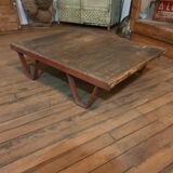Factory pallet coffee table industrial table