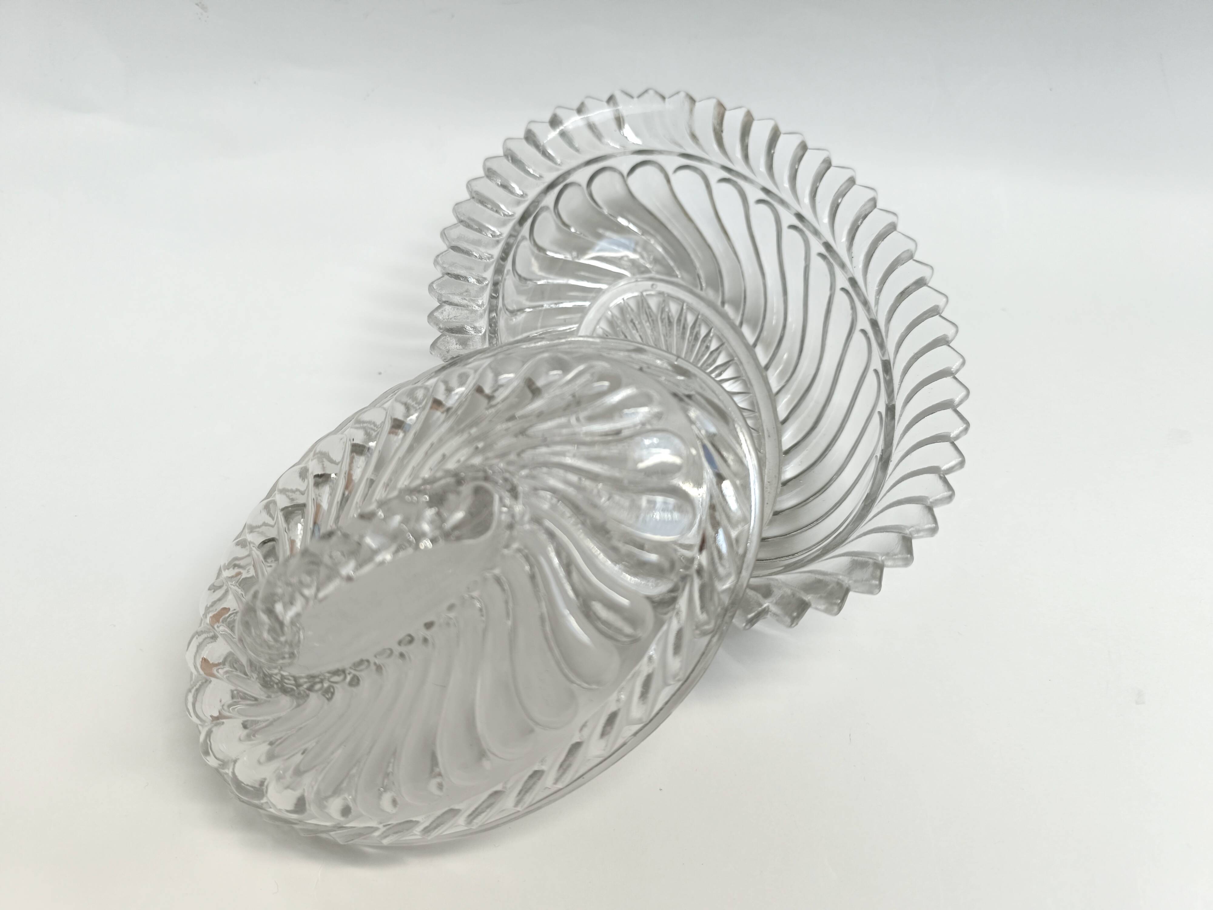 SV glass butter dish