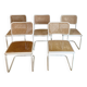 5 Cesca chairs by Marcel Breuer for Thonet