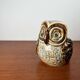 Grande sculpture de hibou en céramique danoise du milieu du siècle par Josef Simon pour Søholm, années 1960