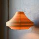 Vintage Scandinavian suspension lamp with slats by Hans-Agne Jakobsson from the 1960s.
