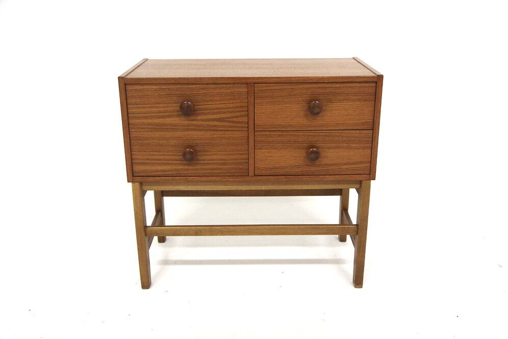Commode scandinave en teck, Suède, 1960