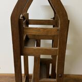 Stool transforming into a step ladder.