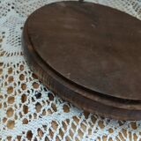 Small antique wooden mirror