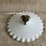 Opaline pendant light, vintage lighting