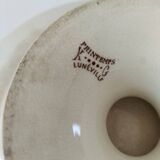 Antique pedestal plate – KG Lunéville – “Printemps” model – circa 1875