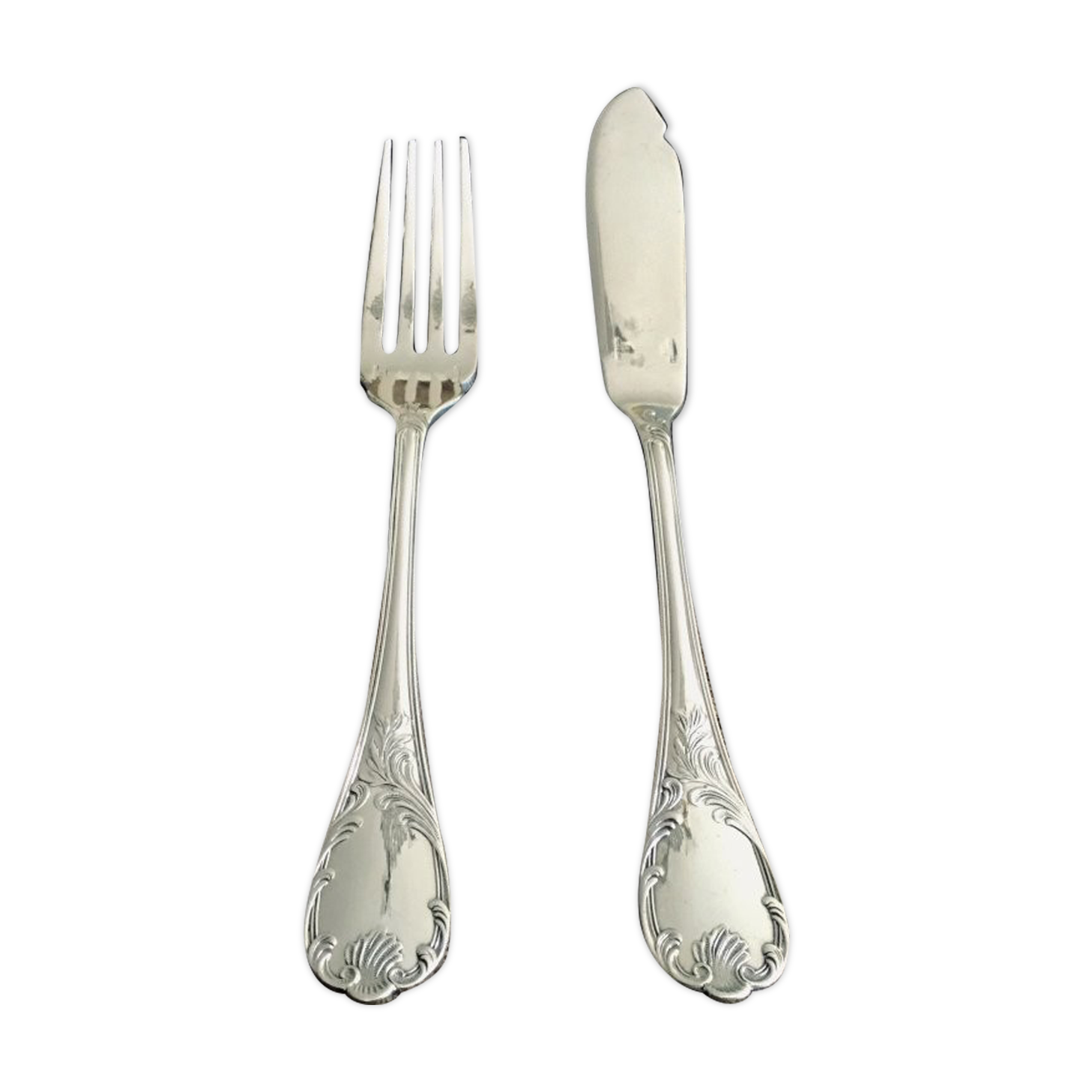 12 Cutlery in Poisson Christofle Marly