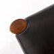 1 of 6 Vintage German Dining Chair by Lübke, 1970s, Beech Wood & Faux Leath