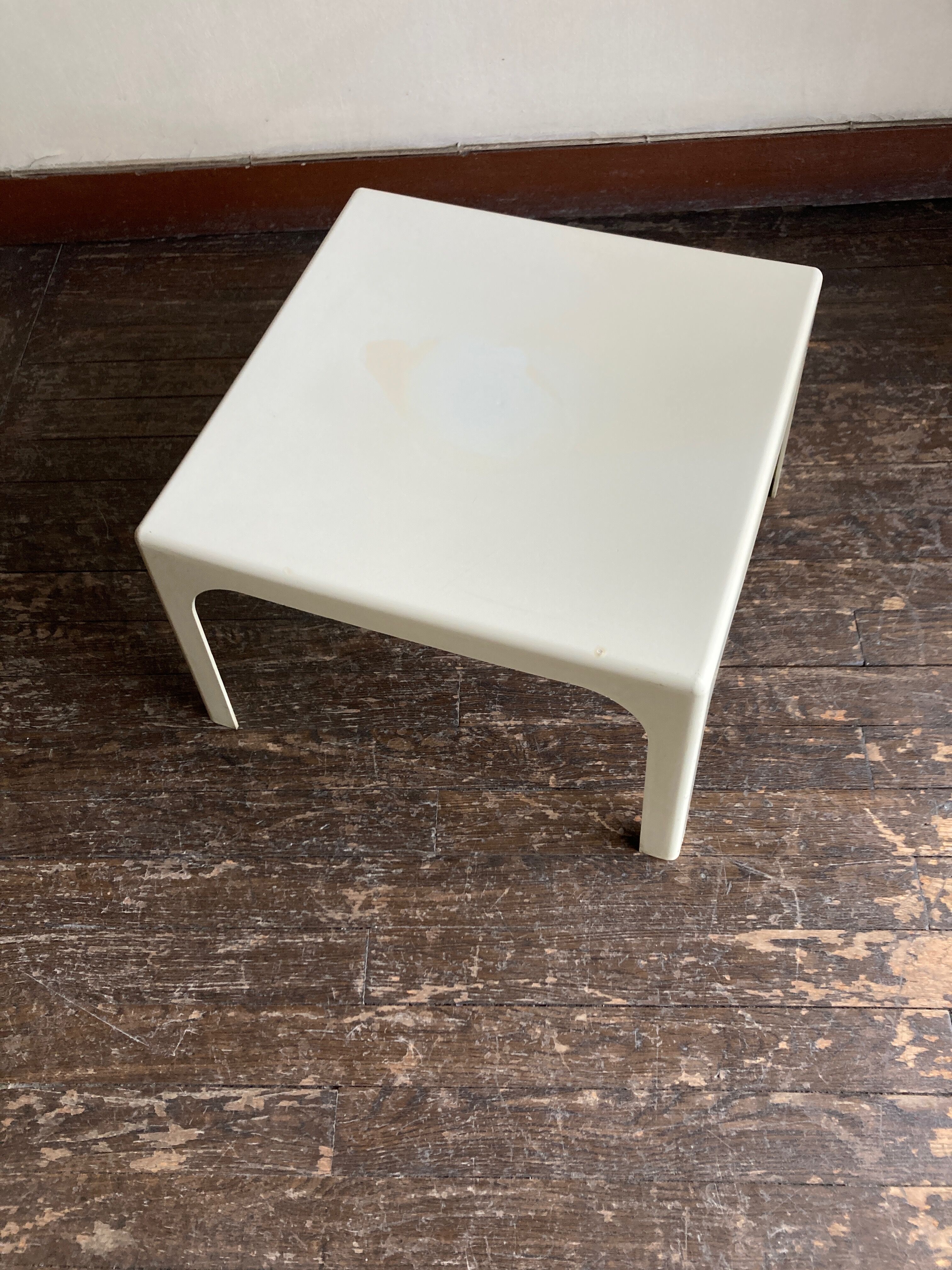 Coffee table in abs Flair for Prisunic 1970 space age