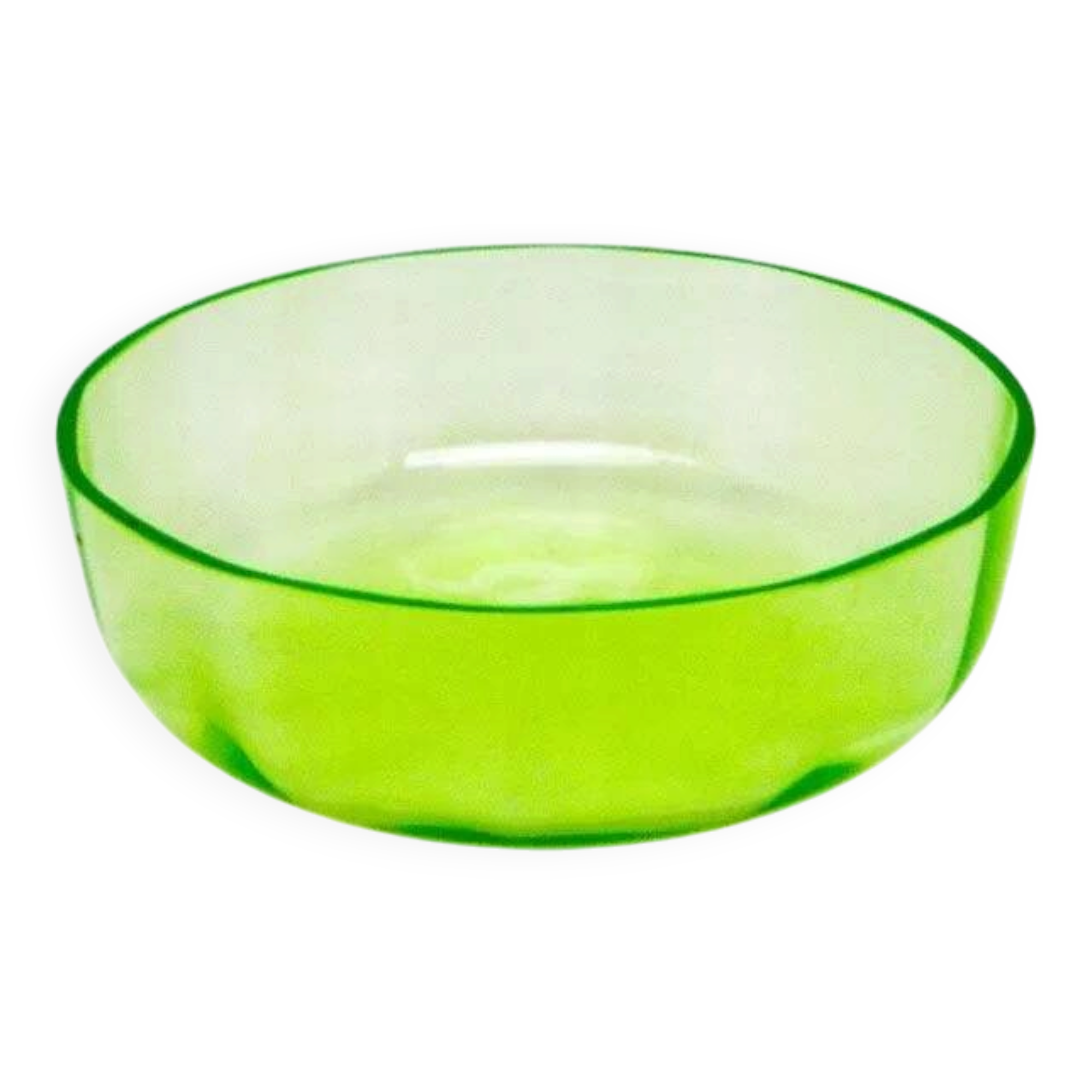 C9n art déco bol minimaliste en uranium 1930